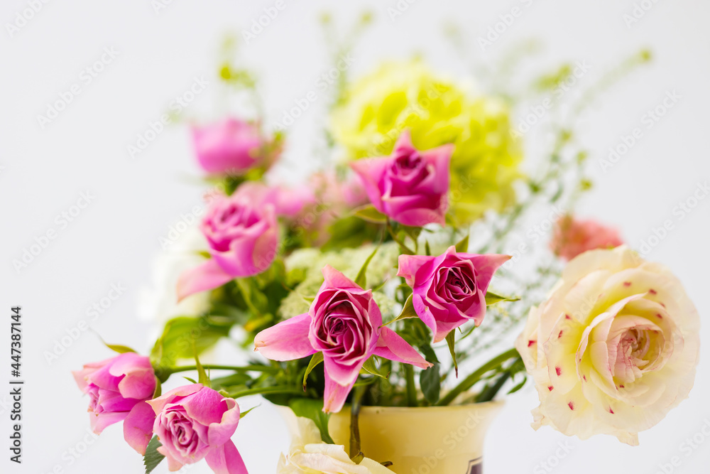 Obraz premium 花のフレーム Flower frame of spring