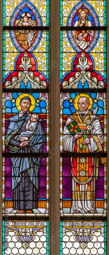 VIENNA, AUSTIRA - JUNI 24, 2021: The St. Vincent de Paul and Clement Maria Ho...