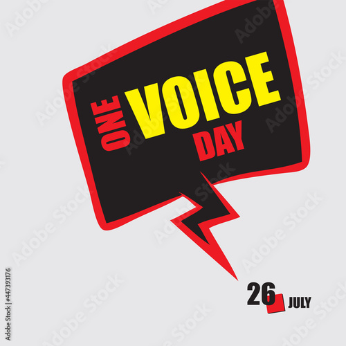 Happy One Voice Day