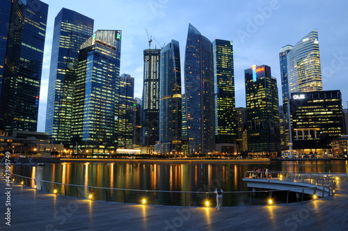 Singapore skyline © Hctor