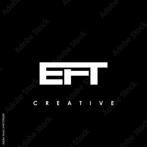 EFT Letter Initial Logo Design Template Vector Illustration