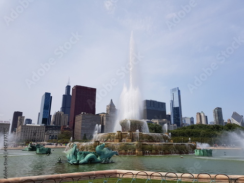 "Fountain of the Great Lakes" in Chicago