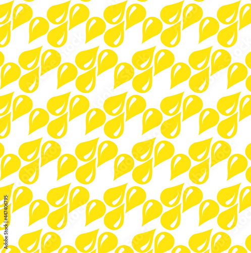 Lemon Drop seamless repeating vector pattern © Jon Le-Bon