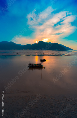 Scenery of Xiapu beach, Ningde City, Fujian Province, China