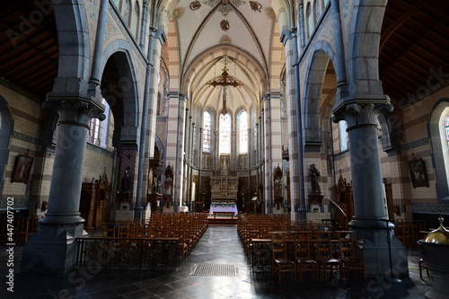 interior of a church