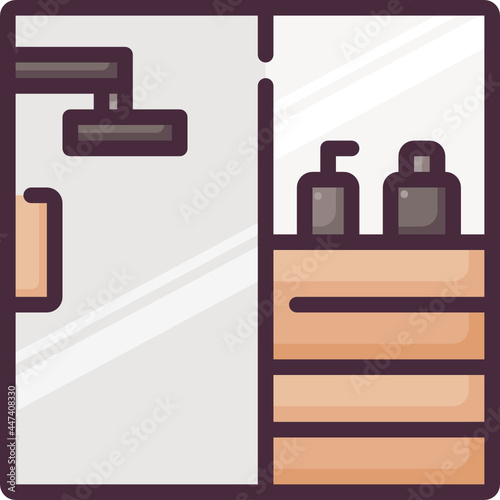washroom line icon