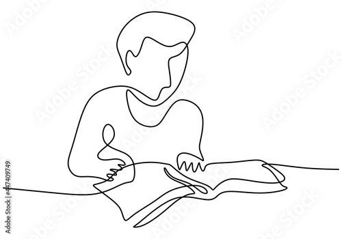 One continuous line drawing...