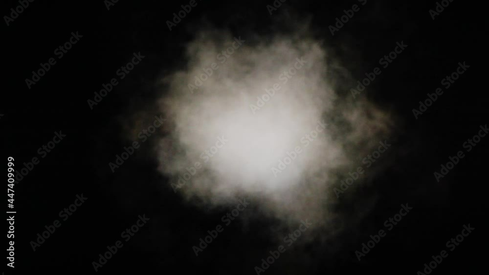 Abstract smoke cloud, fog, vapor, steam isolated over black background, blanding Abstract smoke cloud, fog, vapor, steam isolated over black background, blanding