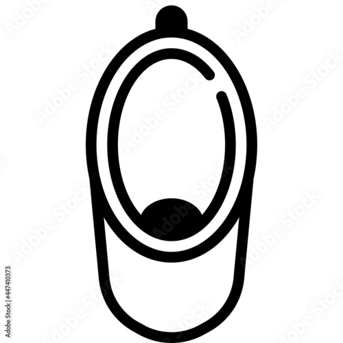 wc solid line icon