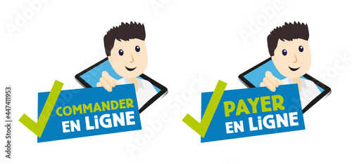Payer, commander en ligne