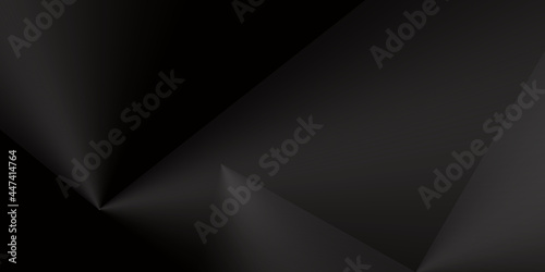 geometric paper  abstract black background  modern wallpaper  wall art  texture  with gradient  you can use for ad  product and card  business presentation  space for text