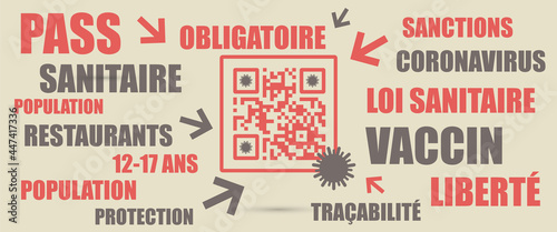 pass sanitaire obligatoire avec son qrcode