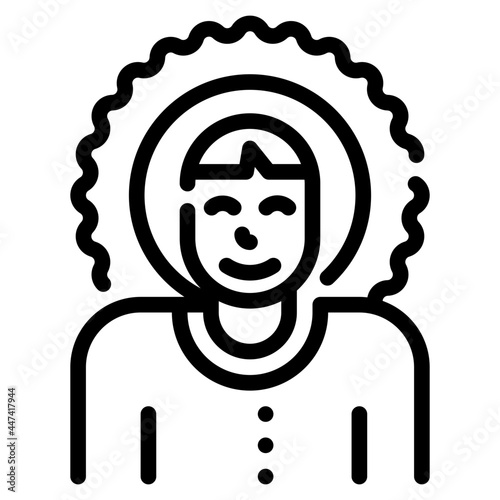 eskimo line icon