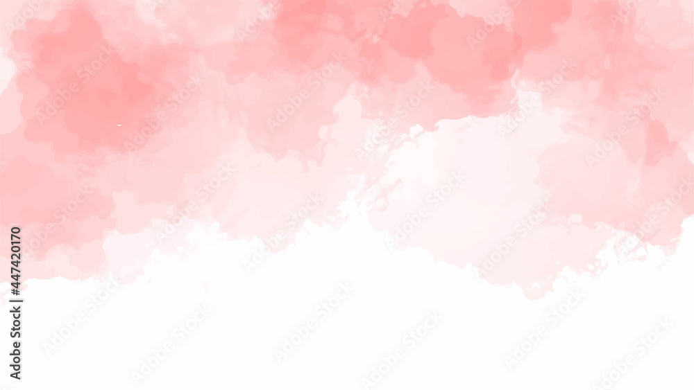 Pink watercolor background for textures backgrounds and web banners design