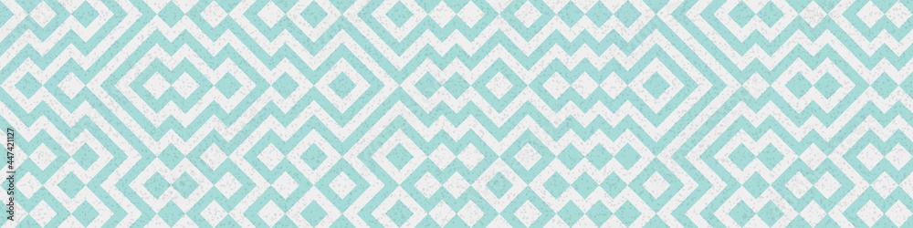 Fototapeta premium Abstract Geometric Pattern generative computational art illustration