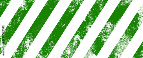 green stripes on white