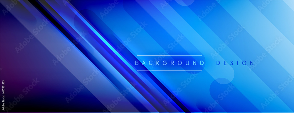 Abstract background. Shadow lines on bright shiny gradient background. Abstract background. Shadow lines on bright shiny gradient background.