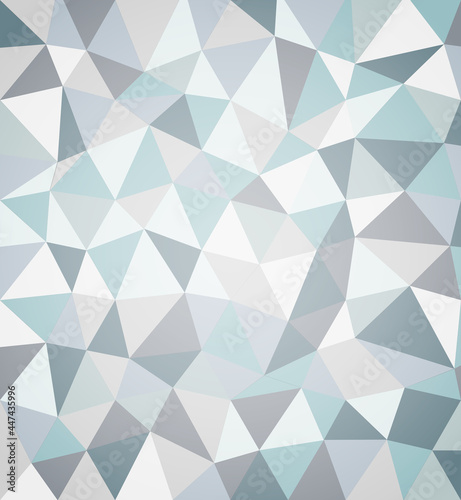 Abstract Triangles Pattern Background, Stained Glass