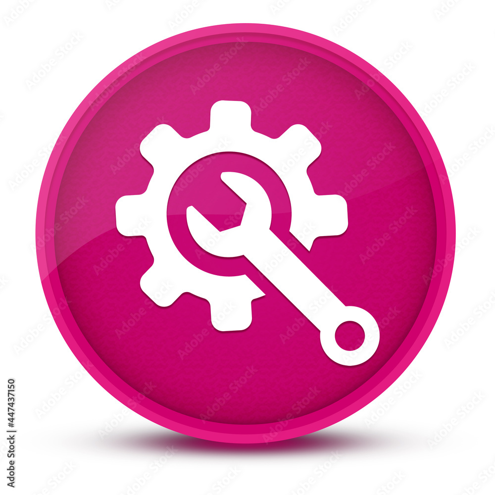 Technical support luxurious glossy pink round button abstract Technical support luxurious glossy pink round button abstract