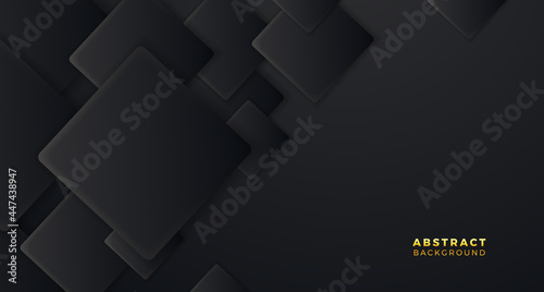 square black pattern geometric cover luxury elegant background modern minimalism