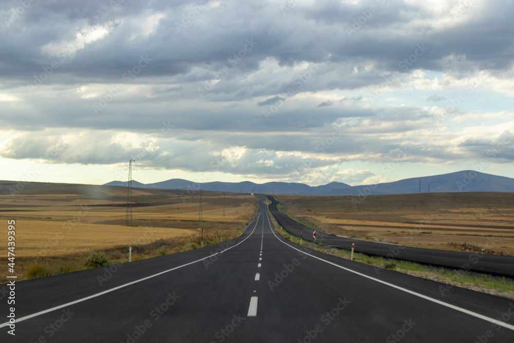 highway in the mountains