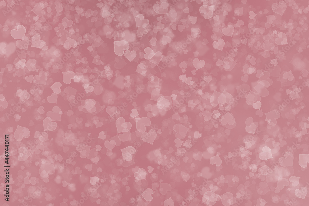 Abstract bokeh pink background with heart background. Abstract bokeh pink background with heart background.