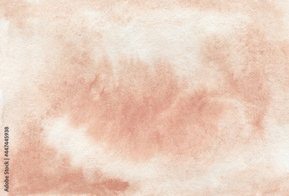 Obraz premium Abstract copper watercolor gradient background texture. 