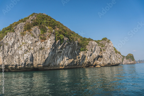 Beautiful View Of Rock Island In Halong Bay, Vietnam Asia © art24pro