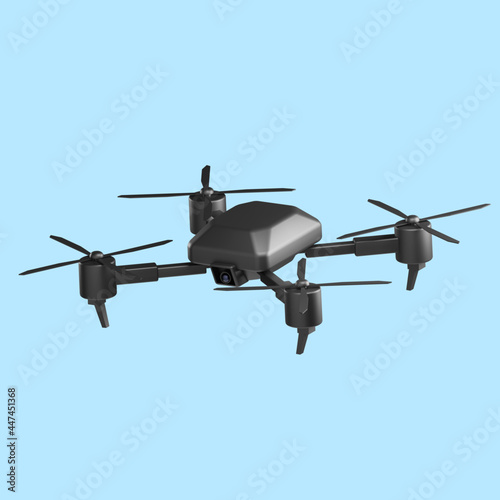 drone 3d illustration