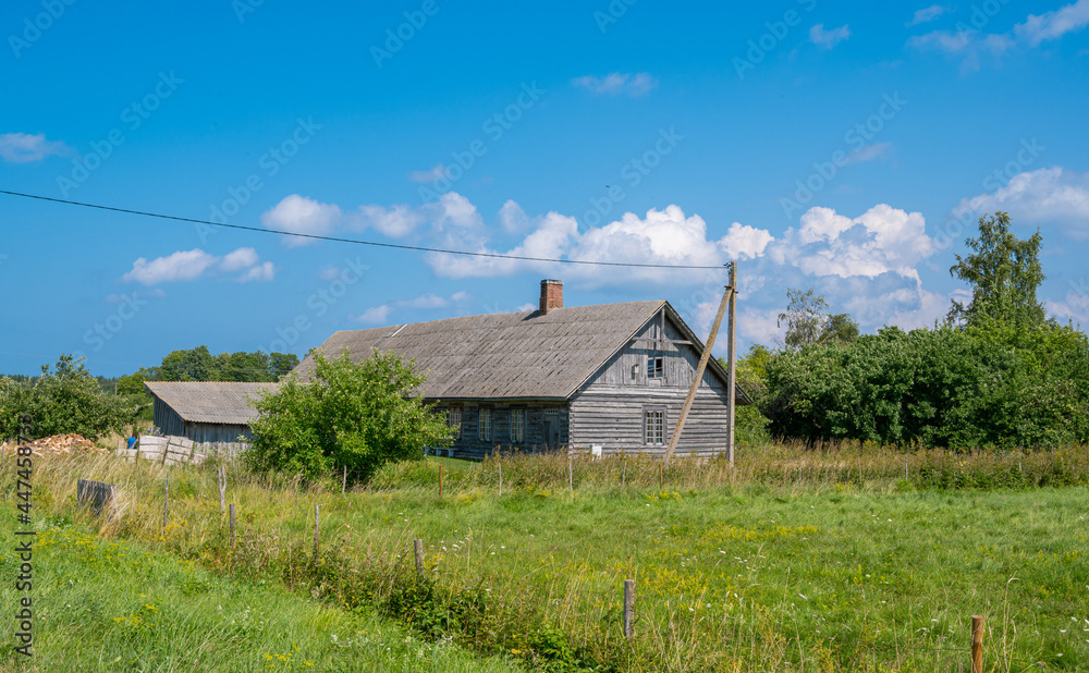 barn building estonia hiiumaa