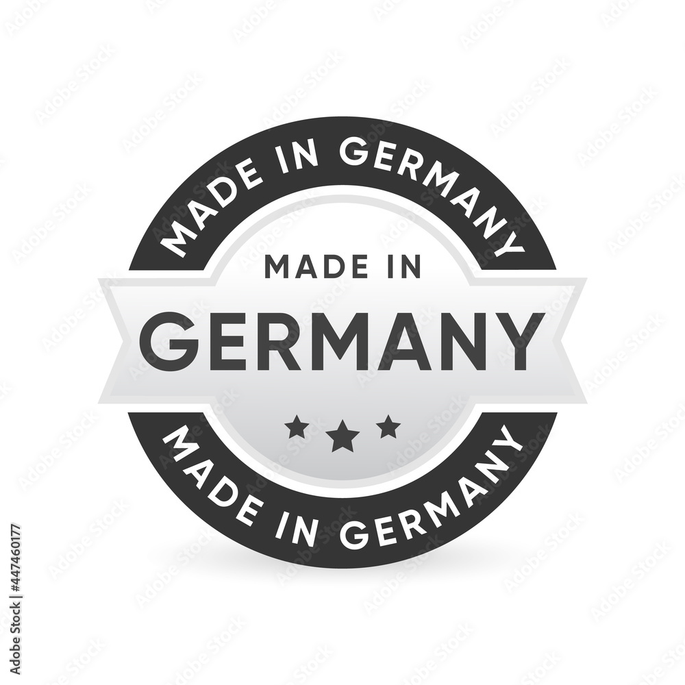 Made in Germany Stamp Sign