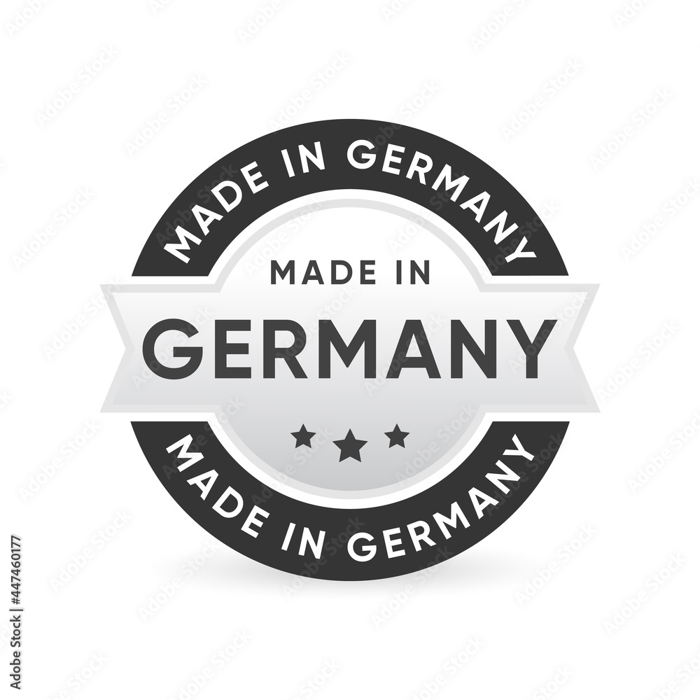 Fototapeta premium Made in Germany Stamp Sign