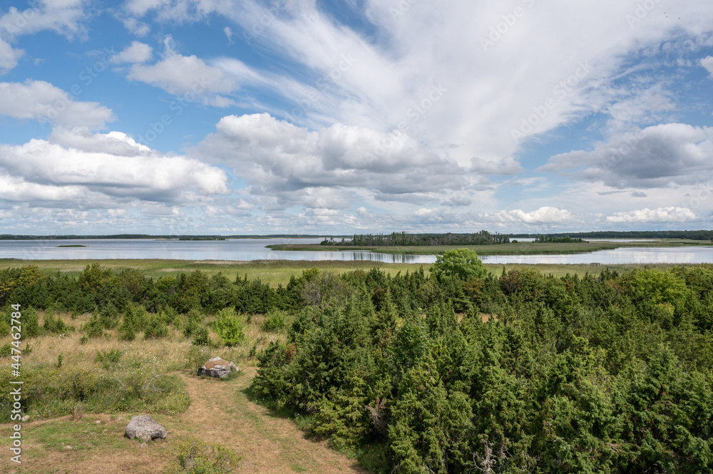 landscape in hiiumaa estonia 