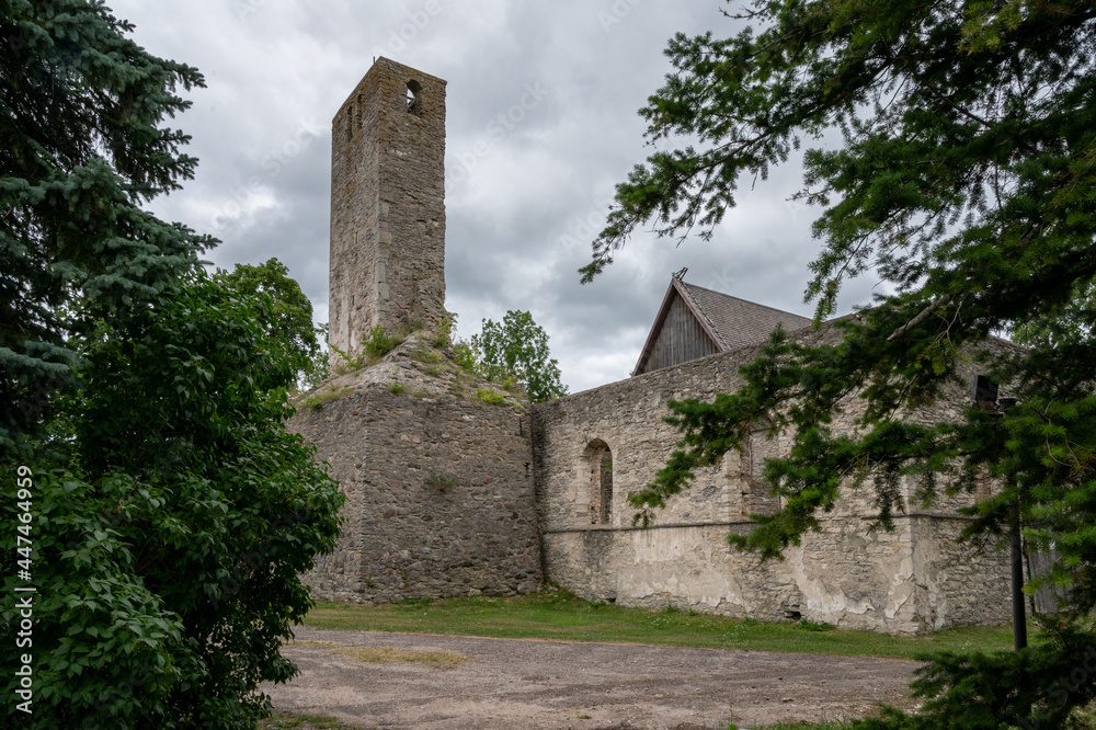 ruins of church