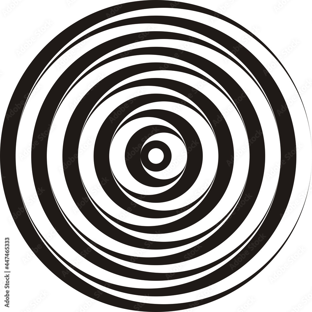 Obraz premium OPTICAL ART FOR THE BACKGROUND