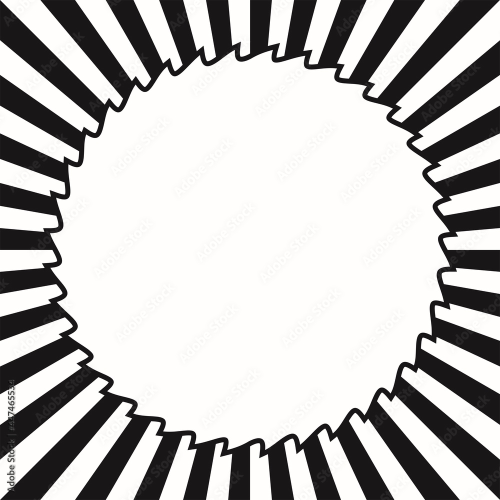 Naklejka premium OPTICAL ART FOR THE BACKGROUND