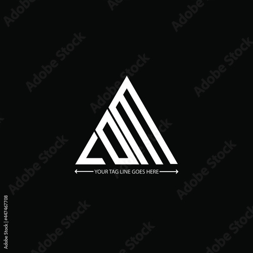 LDM letter logo creative design. LDM unique design, LOM letter logo creative design. LOM unique design