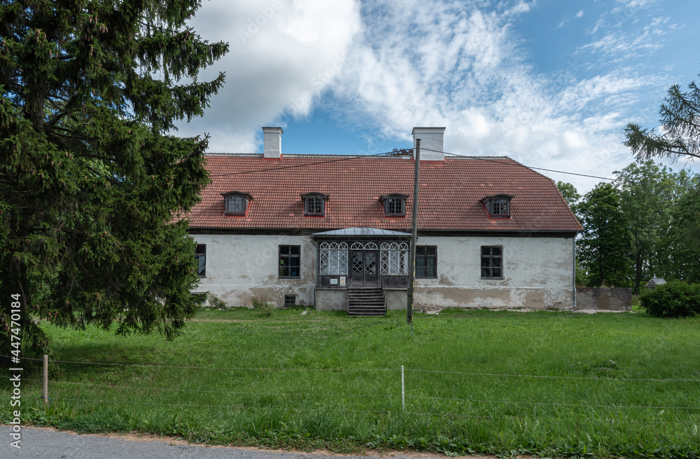 manor in estonia, hiiumaa