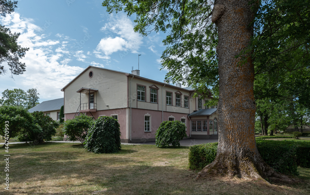 manor in estonia, hiiumaa