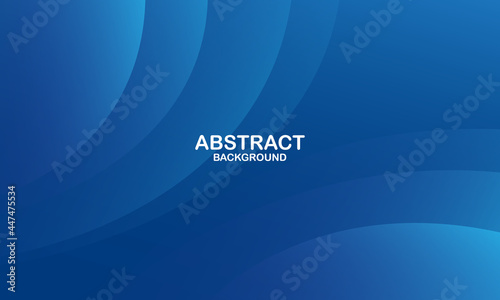 Abstract blue wave background. Eps10 vector