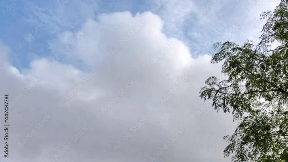 clouds in the sky Time lapse shot clouds in the sky Time lapse shot