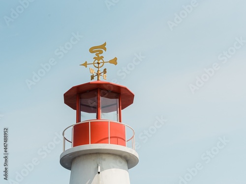 Tiny lighthouse, in Coney Island, Brooklyn, New York City