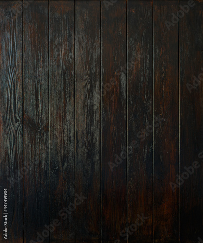 wooden background, brown boards, vintage