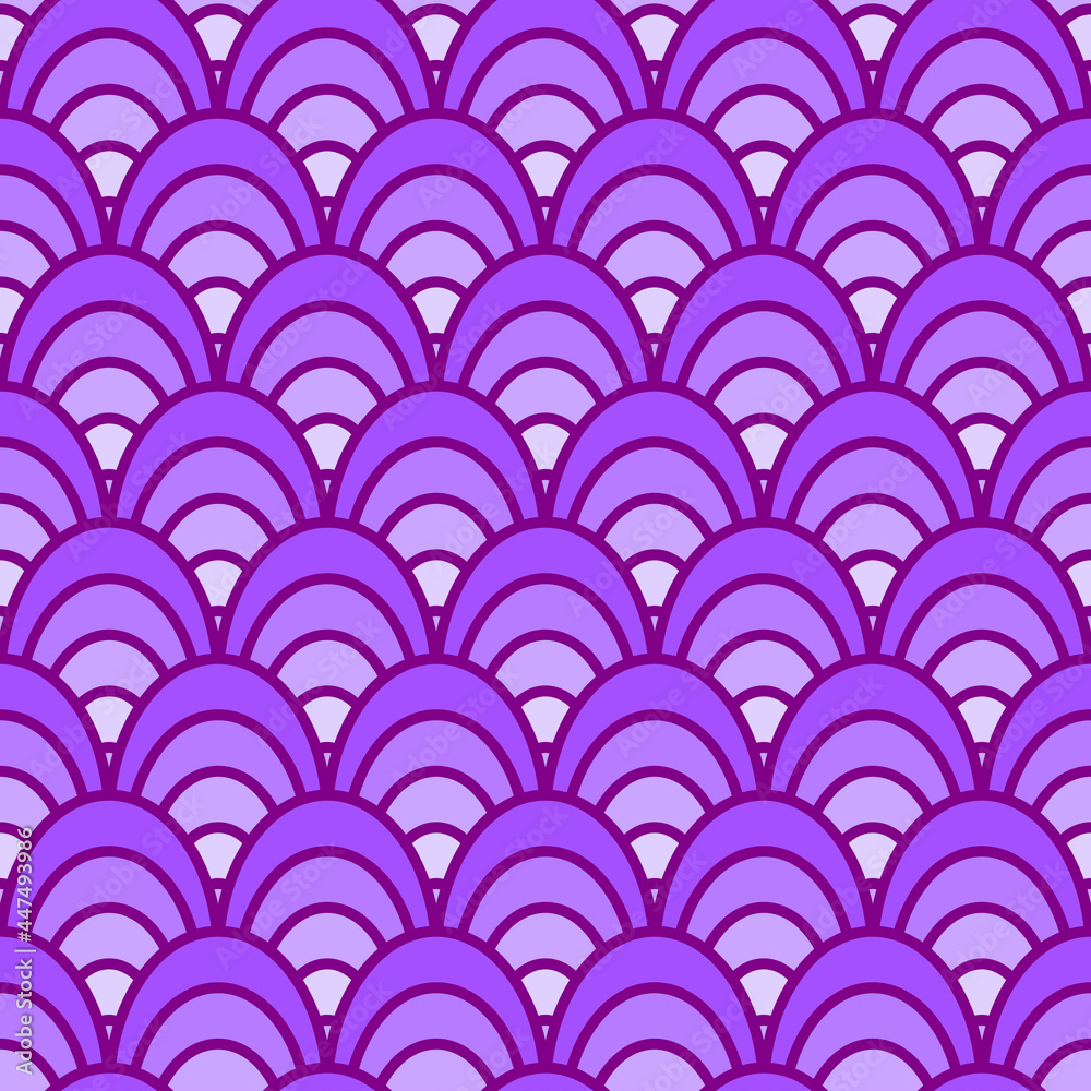 Asian seamless pattern with circles. Oriental background Asian seamless pattern with circles. Oriental background