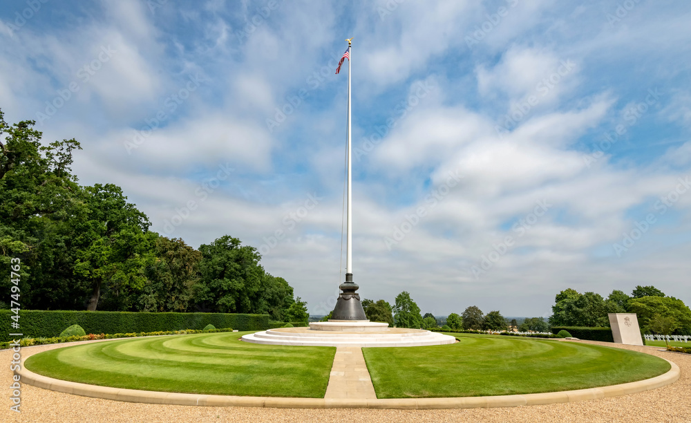 Fototapeta premium Cambridge American Cemetery and Memorial 