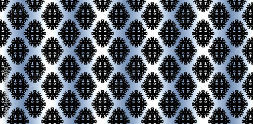 black and white seamless pattern