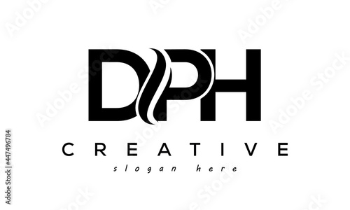 Letter DPH creative logo design vector	