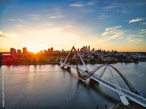 Photography Optus Stadium Bridge