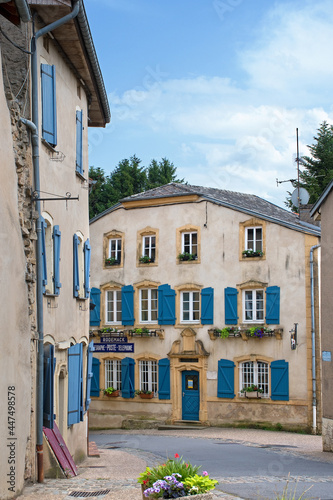 Rodemack, das ehemalige Postamt, Frankreich