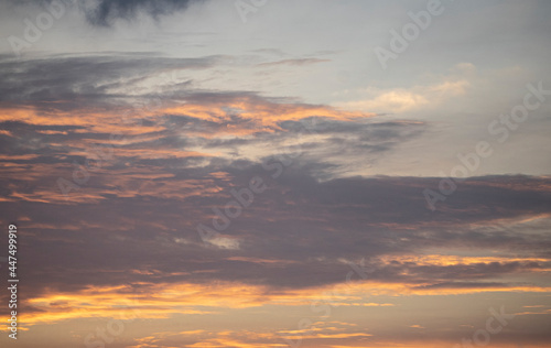 sunset in the clouds © SMPTY
